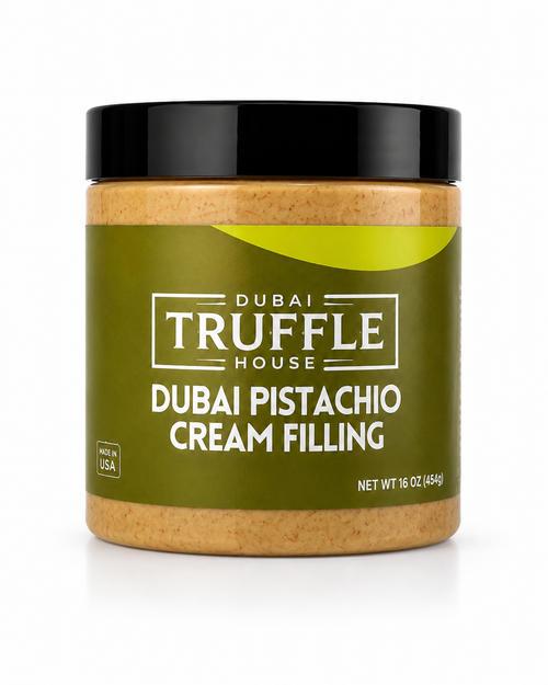 Dubai Pistachio Cream Filling | Premium Pistachio Spread with Crispy Kataifi | 16 oz